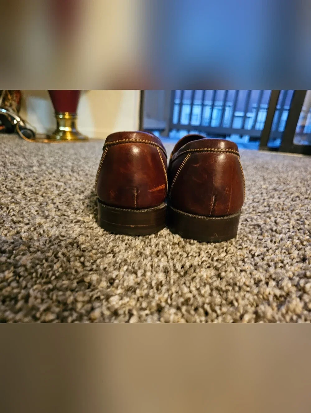 Cole Haan smooth chestnut